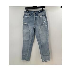 Abercrombie & Flitch Annie High Rise Girlfriend Jean Size 27